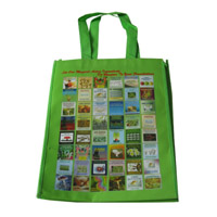 阿里LB11覆膜无纺布广告袋